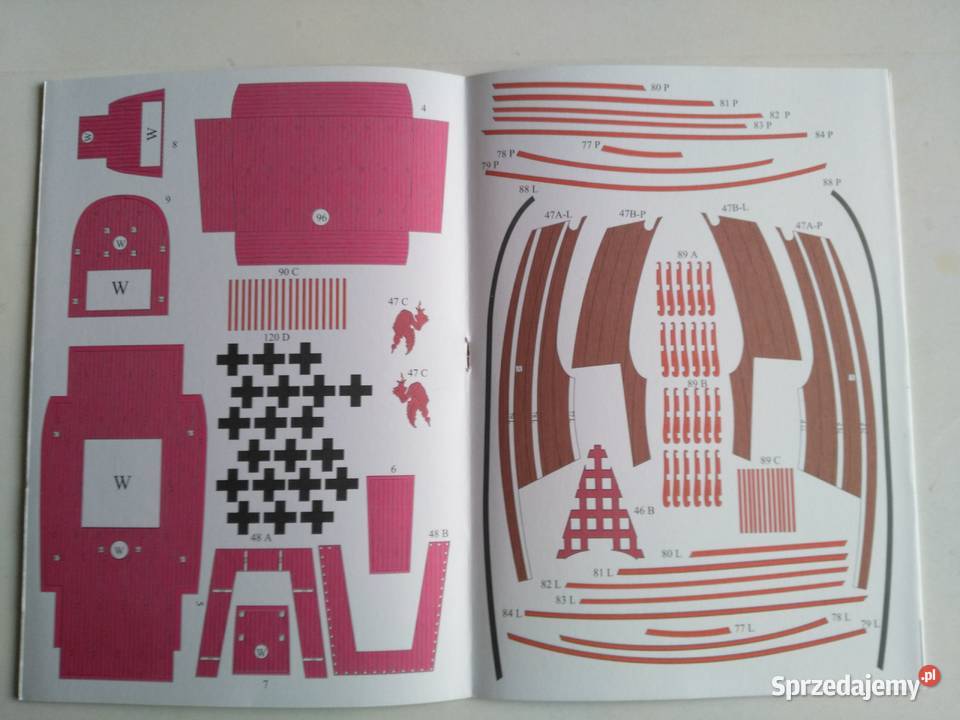 Mały Modelarz 122000 Galeon Zygmunta Augusta Antyki, Sztuka, Kolekcje Dąbrowa Górnicza