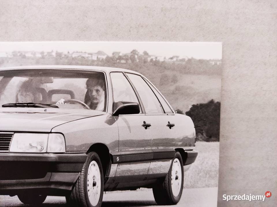 Pocztówka widokówka Audi 100 C3 quattro 1982 Głuchołazy sprzedam