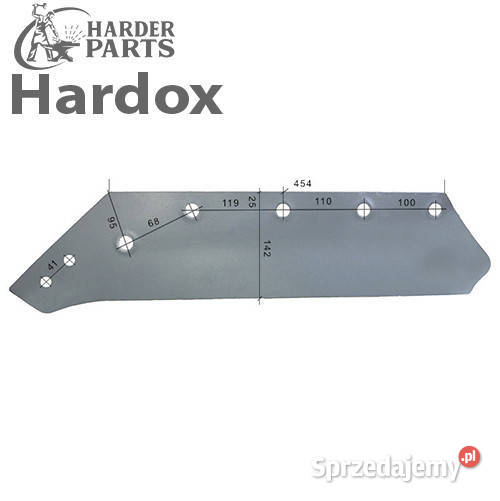 Lemiesz 18 300ha HARDOX 073007L do pługa podlaskie Suwałki