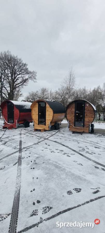 Sauna Mobilna SAUNA PRODUCENT NOWA DOTACJA Kaniczki