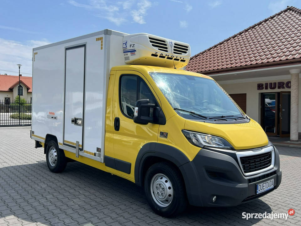 Peugeot Boxer Mroźnia Podwójne Zasilanie Unikat Widełki