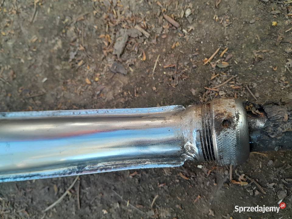 Romet Kadet oryginalny tłumik kolanko chrom Świerzawa