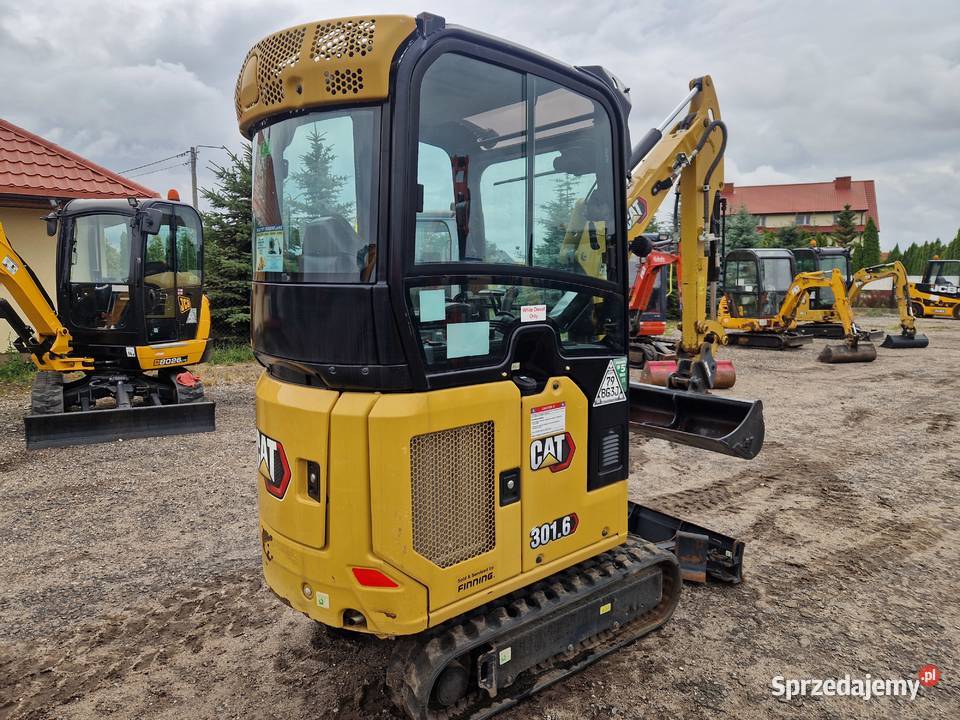 Minikoparka CATERPILLAR CAT 3016 2022r przebieg nie lubelskie Ryżki