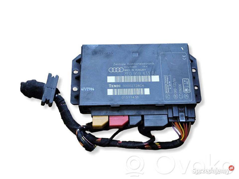 Audi A4 S4 B7 STEROWNIK MODUŁ KOMFORTU wielkopolskie