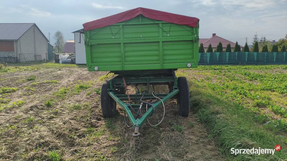 Przyczepa wywrotka D47 Autosan lubelskie Krasnystaw sprzedam