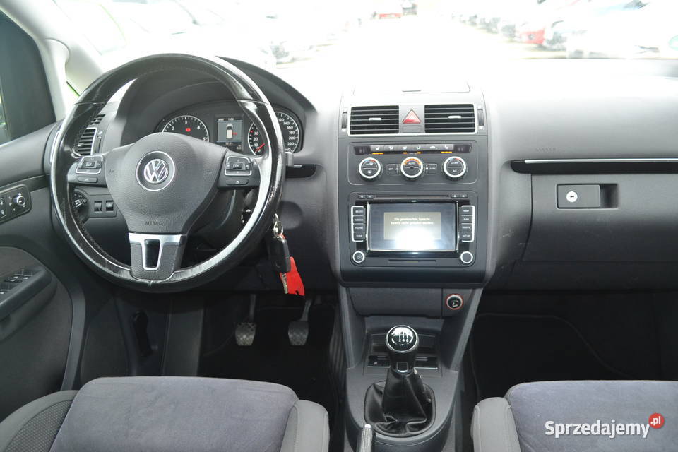 Volkswagen Touran z Niemiec OPŁACONY 107 poduszka powietrzna Zgorzelec