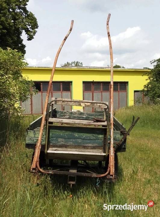 Wóz taborowy bryczka konna przewóz wagonetka