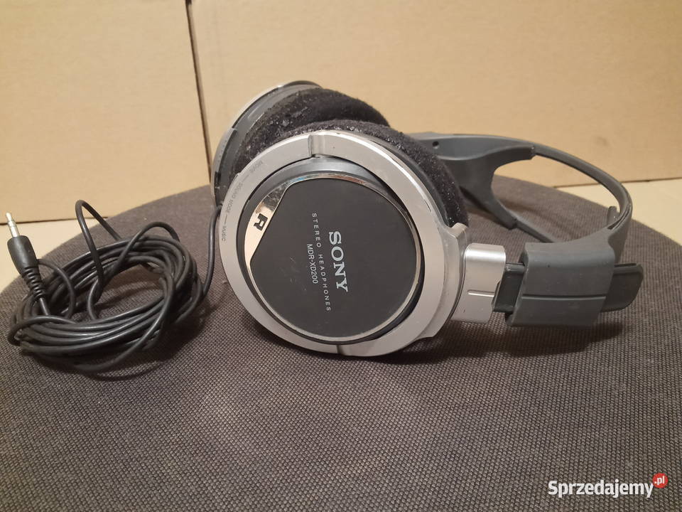 SONY MDRXD200 mało niskich tonów Audio