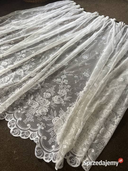 Firanka biała woal śląskie Zabrze