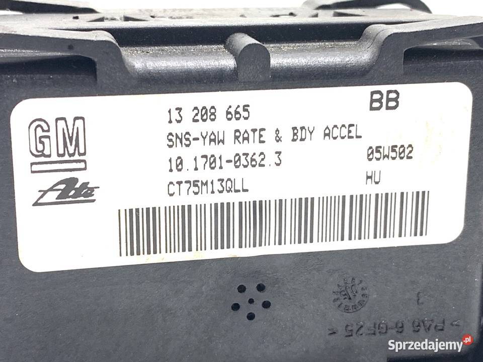 CZUJNIK ESP OPEL ZAFIRA B 13208665 Hatchback sprzedam