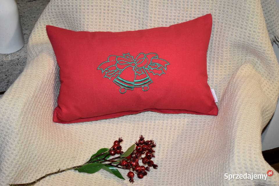 Poszewka Świąteczna Haftowana 50 x 30