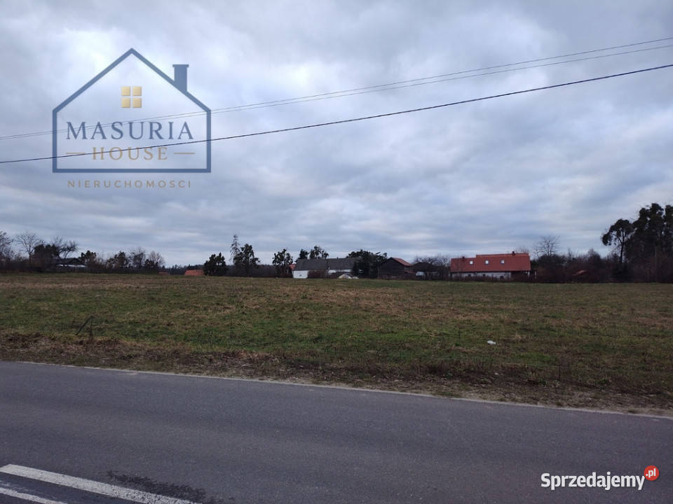 Działka siedliskowa w centrum wsi