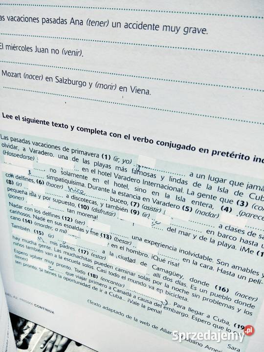 Prisma ćwiczenia outlet hiszpański antykwariat Warszawa