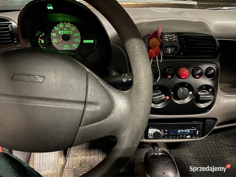 Fiat Seicento 09 BenzynaLPG 2002r Szyberdach manualna warmińsko-mazurskie Nidzica