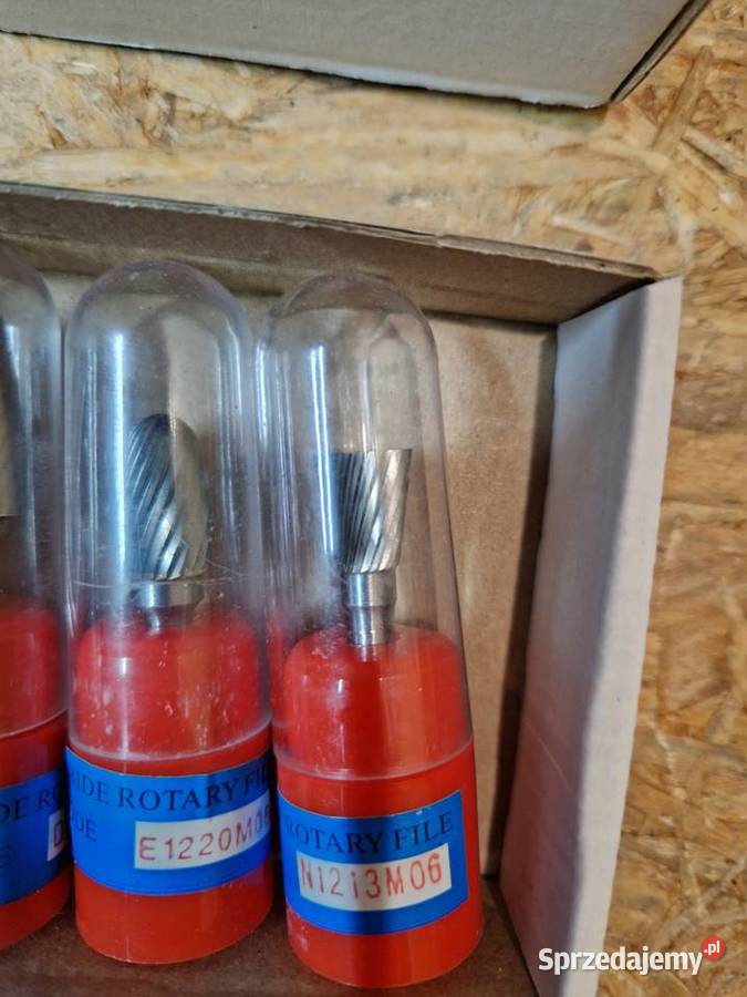 FREZY TRZPIENIOWE DO METALU 12 Larbide Burrs wielkopolskie