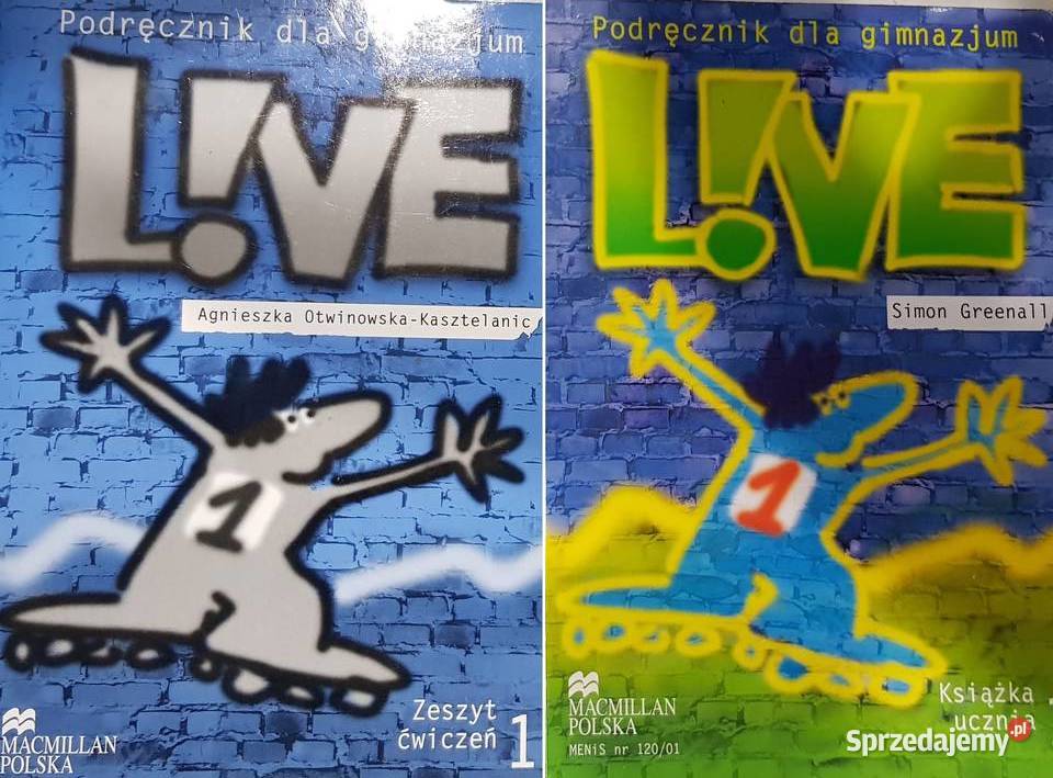 Angielski live 1 podręcznik zeszyt ćwiczeń Kielce