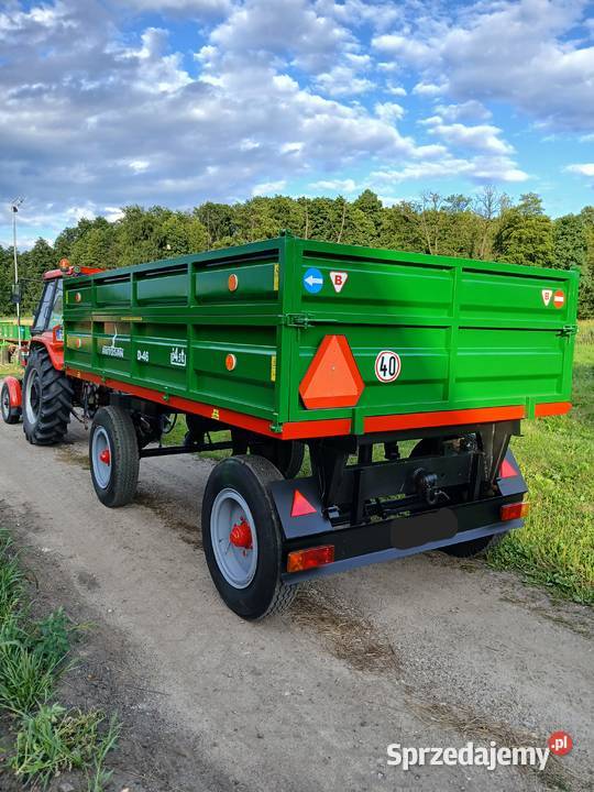 Przyczepa wywrotka d46 Rzgów sprzedam