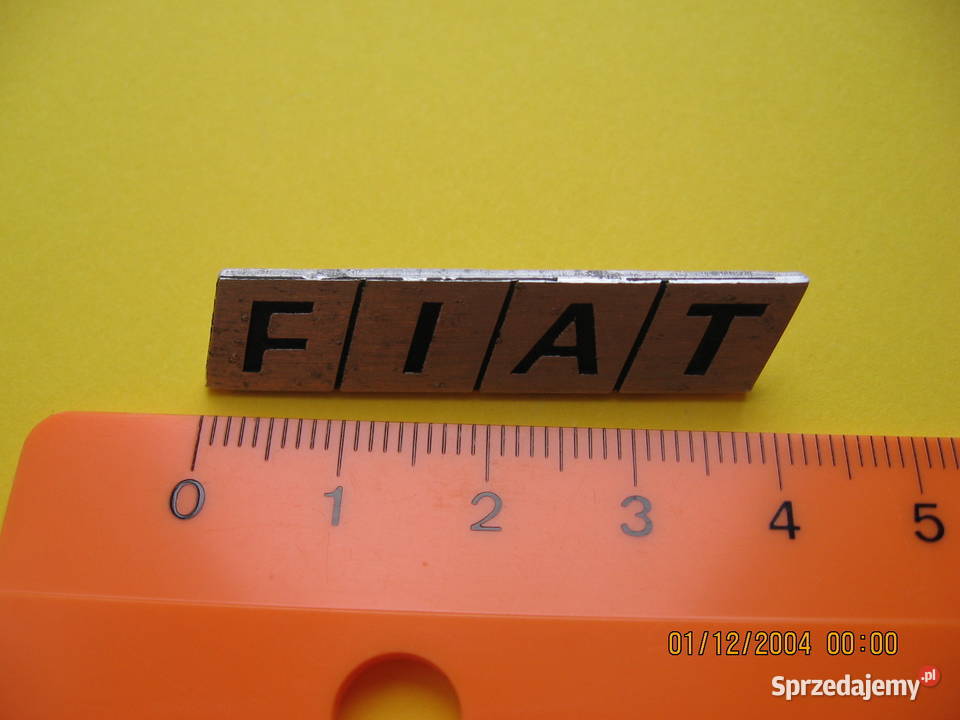 Fiat 132 napis FIAT 1978r na kierownicę przycisk sprzedam