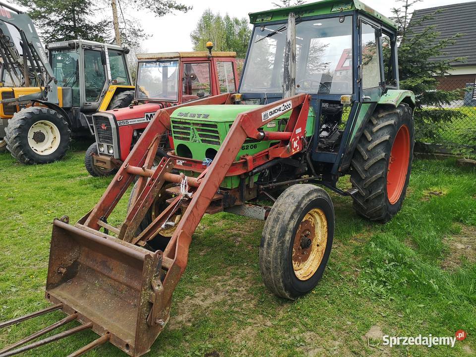 Deutz 6206 z ładowaczem Nowy Targ sprzedam