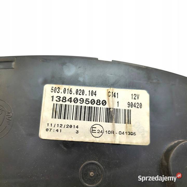 LICZNIK ZEGARY 1384095080 Fiat Ducato Boxer Chełm