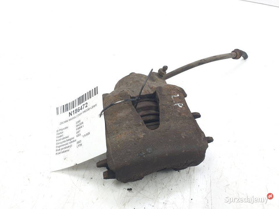 ZACISK HAMULCOWY PRZÓD LEWY SKODA FABIA I osobowe Lipno