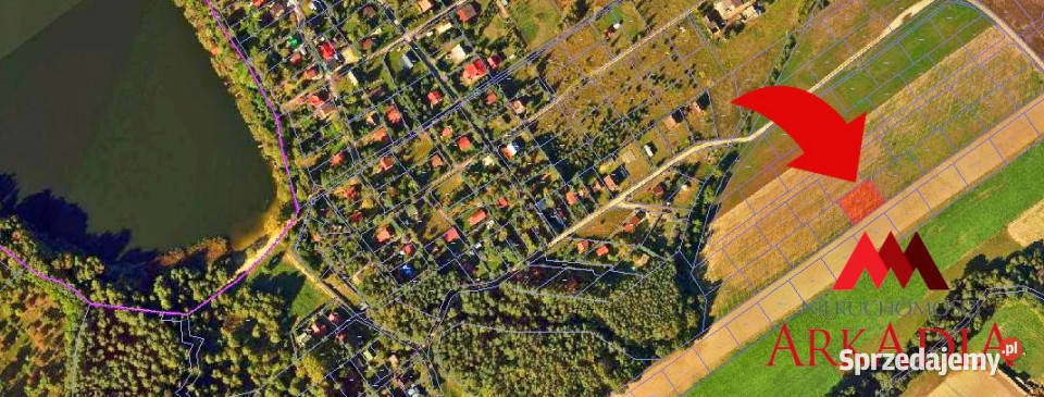 Grunt do sprzedania 700m2 Nowiny gaz