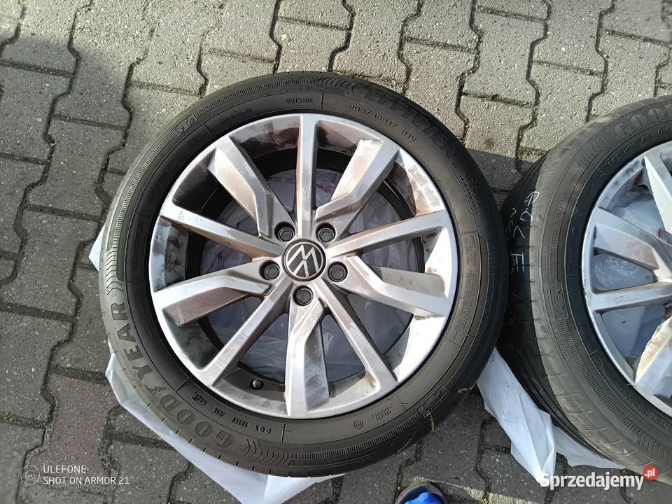 Koła Alufelgi 5x112 letnie VW Golf 20555 R17 Bełchatów
