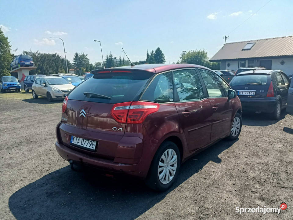 Citroen C4 Picasso Citroen C4 Picasso 20 lpg 08r czerwony