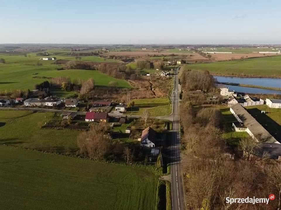 Działka budowlana DW 541 trasa Lubawa Żuromin 56zł/m2 Montowo sprzedam