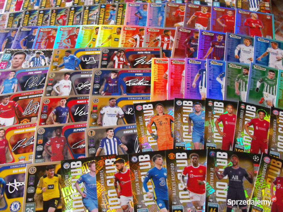 topps Match Attax 202122 KOMPLET kart OKAZJA Mykanów