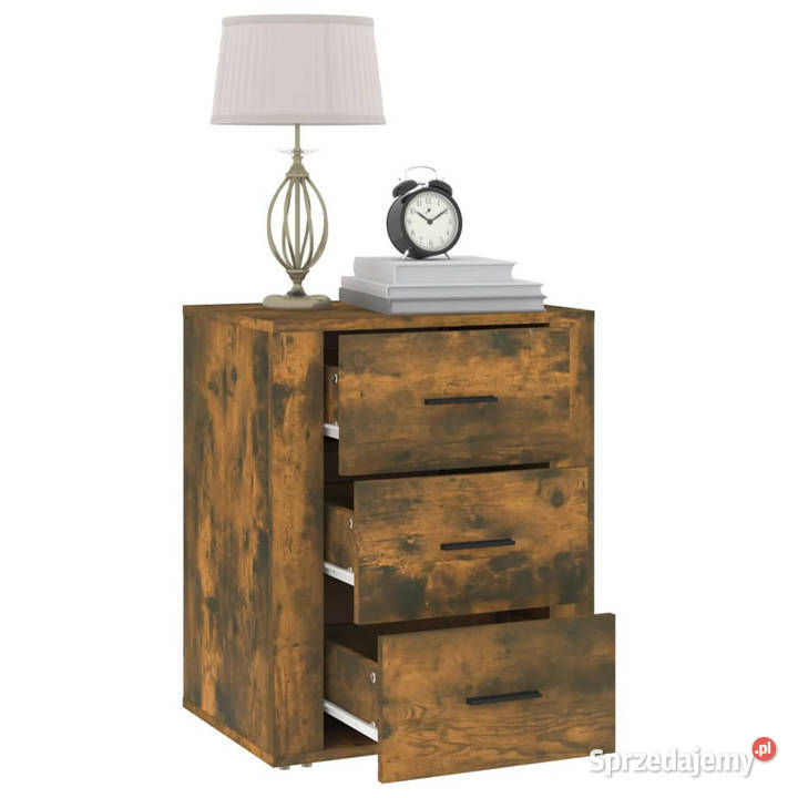 Szafka nocna przydymiony dąb 50x36x60 WM816717 Warszawa