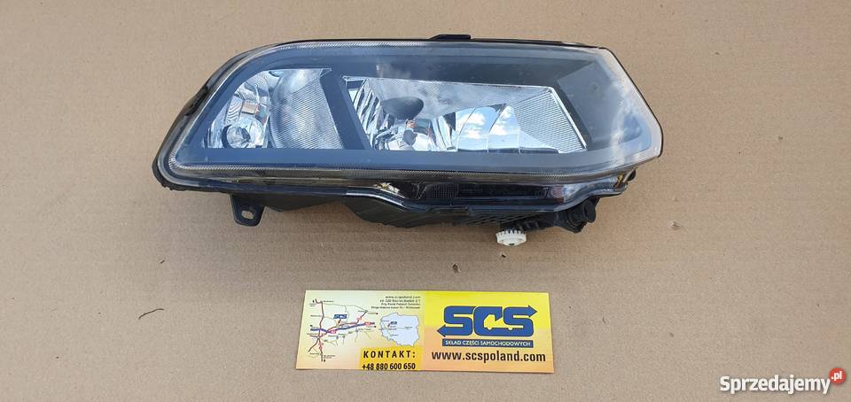 HALOGEN VW POLO V GR LIFT 6CO941662 Bieleń