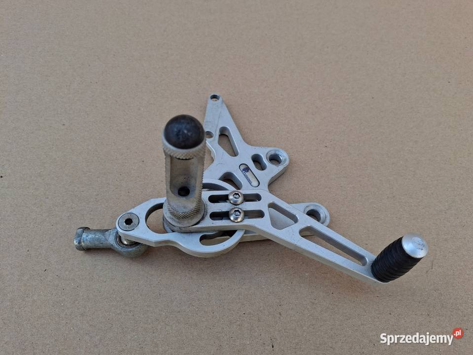 SET MOTOCYKLOWY PPTUNING PODNÓŻEK DŹWIGNIA Bieleń