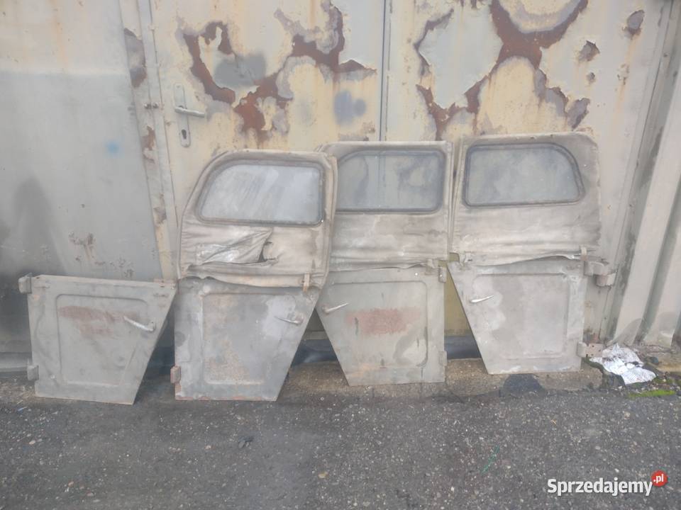 Sprzedam komplet drzwi do Gaz 69A Komandorka łódzkie Radomsko
