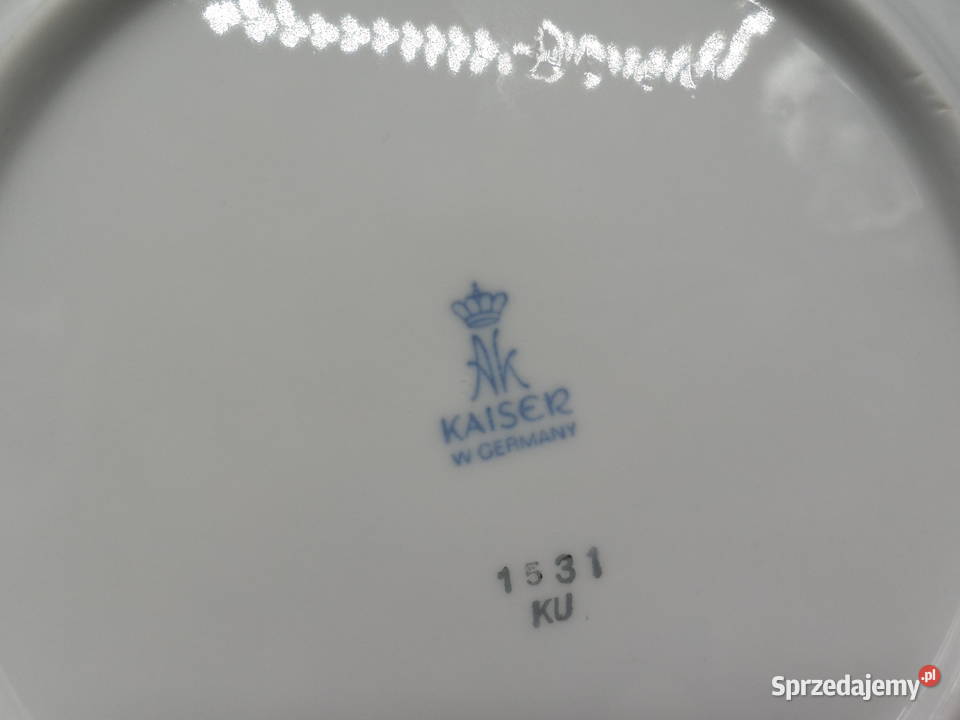 Talerz deserowy Kaiser róża