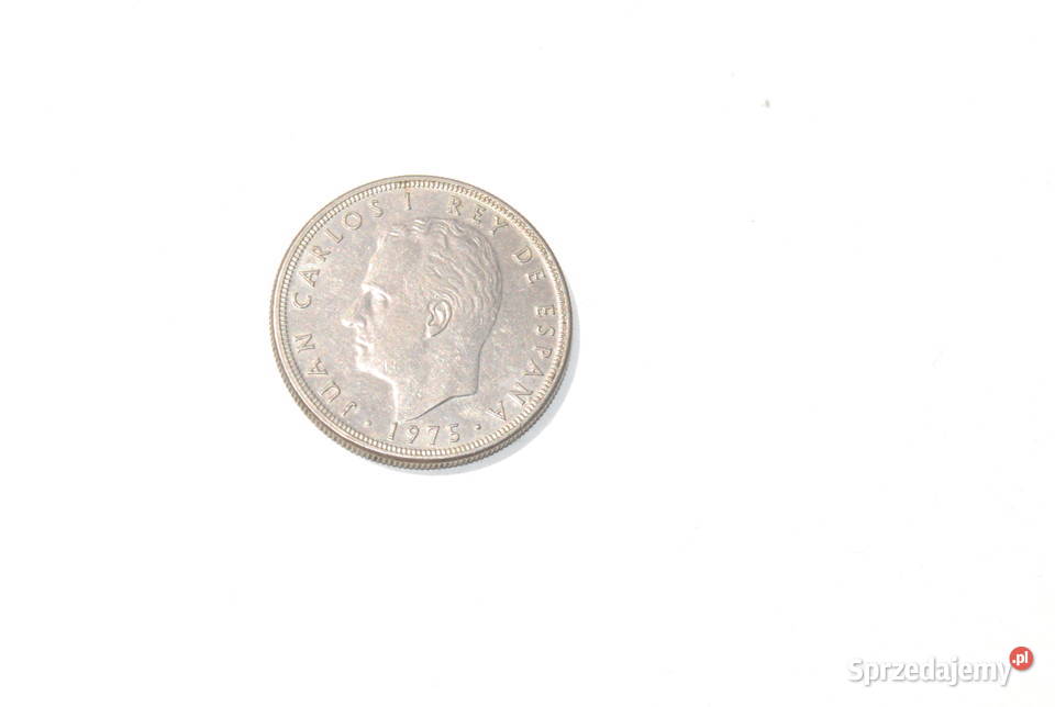 Stara moneta 5 peset ptas Hiszpania 1975 unikat sprzedam