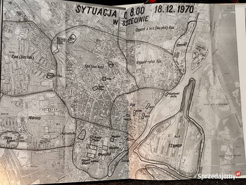 książka Zbuntowane Miasto Szczecin Grudzień 70 zachodniopomorskie Stargard