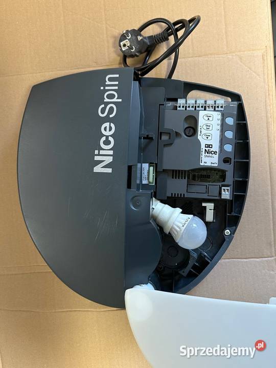 Napęd Nice SPIN SN6041A z centralą do bram Warszawa