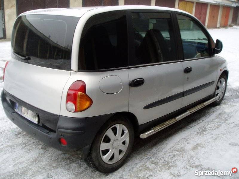 fiat multipla 1616v lpg 6cio osobowy benzyna+LPG