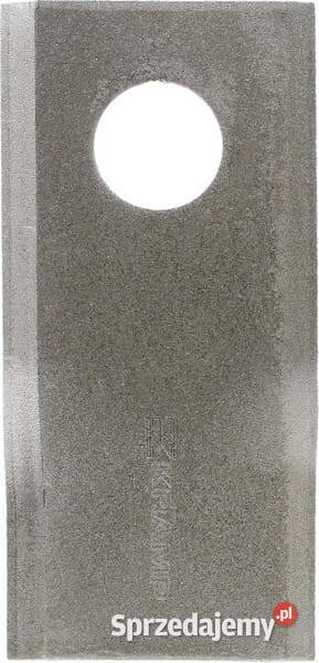 Nożyk kosiarki rotacyjnej lewy 100x48x3 mm otwór Kamionna