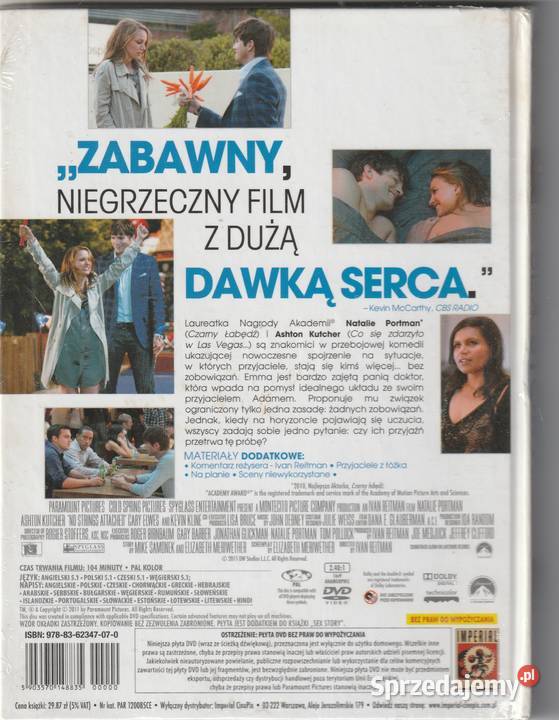 SEX STORY Natalie Portman Ashton Kutcher Pruszków
