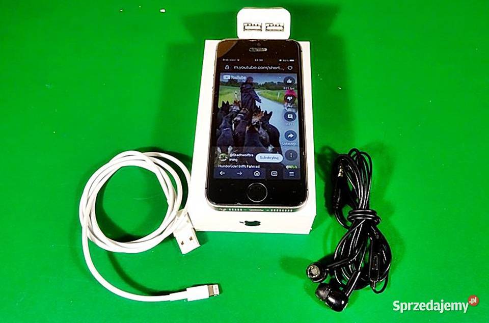 Apple iPhone SE SUPER Smartfon Black śląskie Chorzów