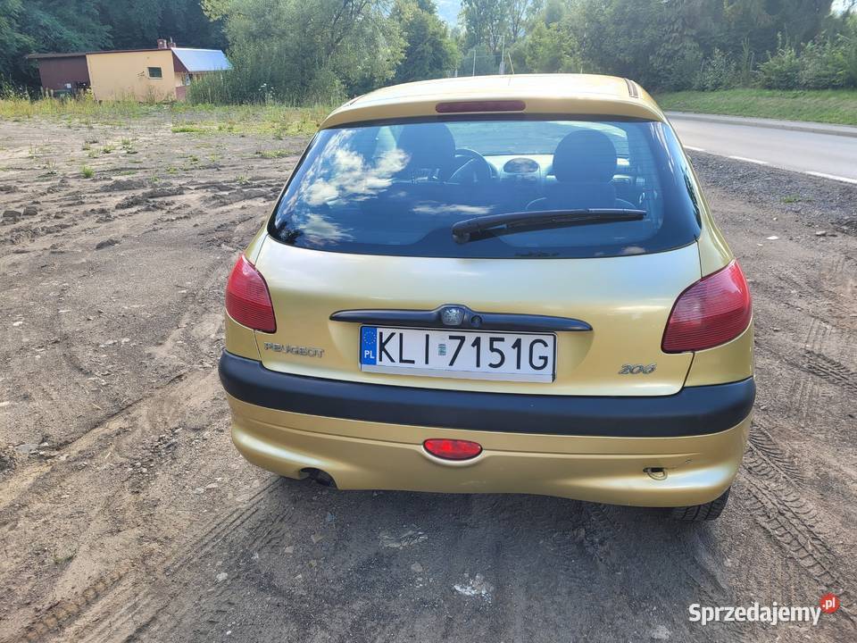 Peugeot 206 11 benzyna Szczyrzyc