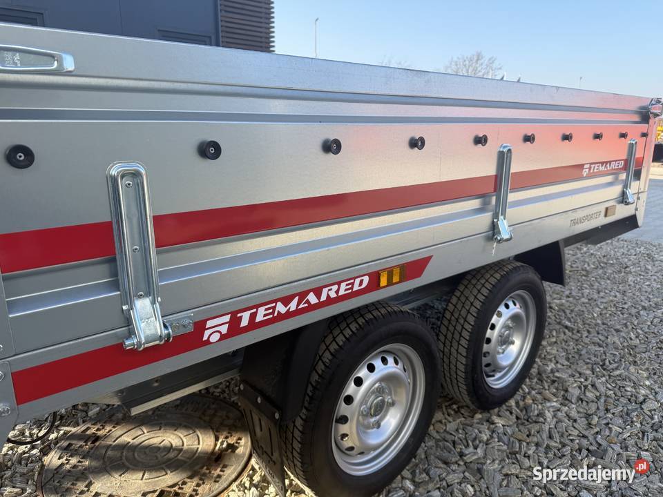 TEMARED TRANSPORTER 25152 przyczepka dwuosiowa
