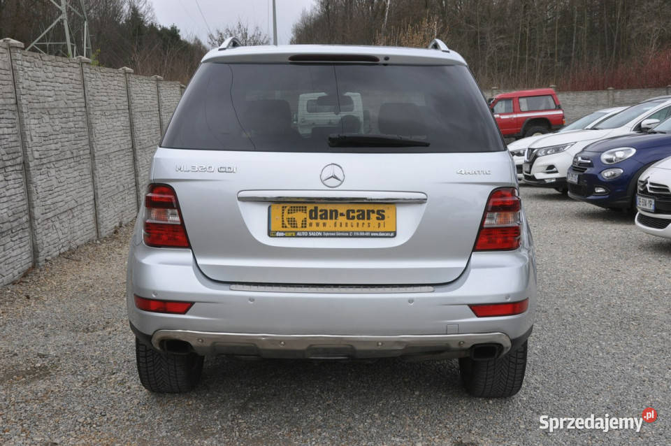 Mercedes ML 280 30 CDi 190 4Matic Navi Bluetooth śląskie Dąbrowa Górnicza