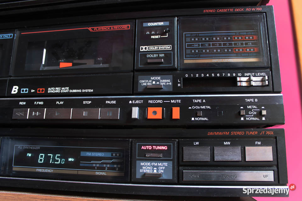 SANYO Japońska wieża Tuner JT 760L Gramofon TP kujawsko-pomorskie Toruń