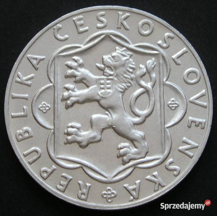 Czechosłowacja 10 koron 19554 Powstanie srebro łódzkie