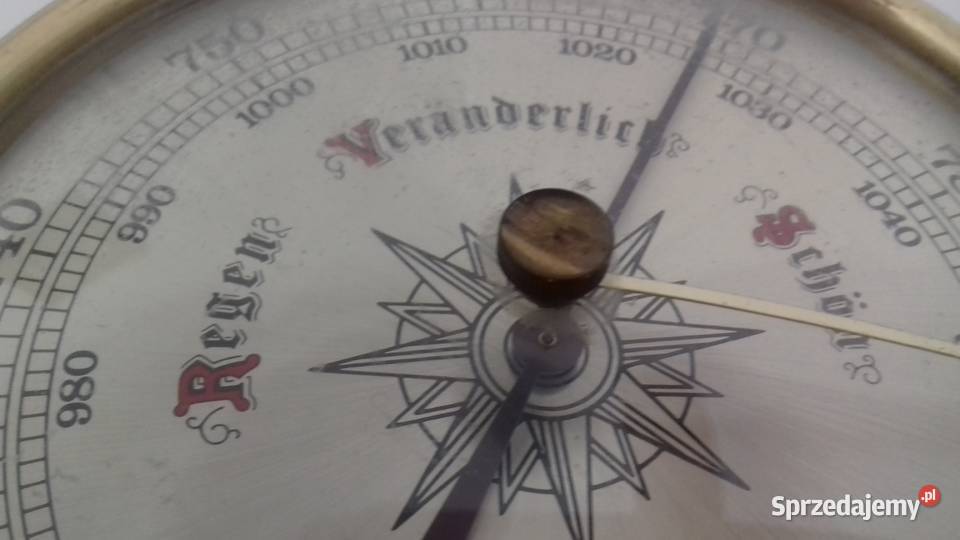 BAROMETR STACJA POGODOWA Z CISNIENIOMIERZEM Wrocław sprzedam