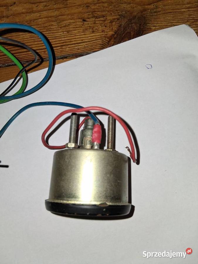 Wskaznik temperatury Zegar Koch Overbeck VDO Liczniki i zegary Poznań