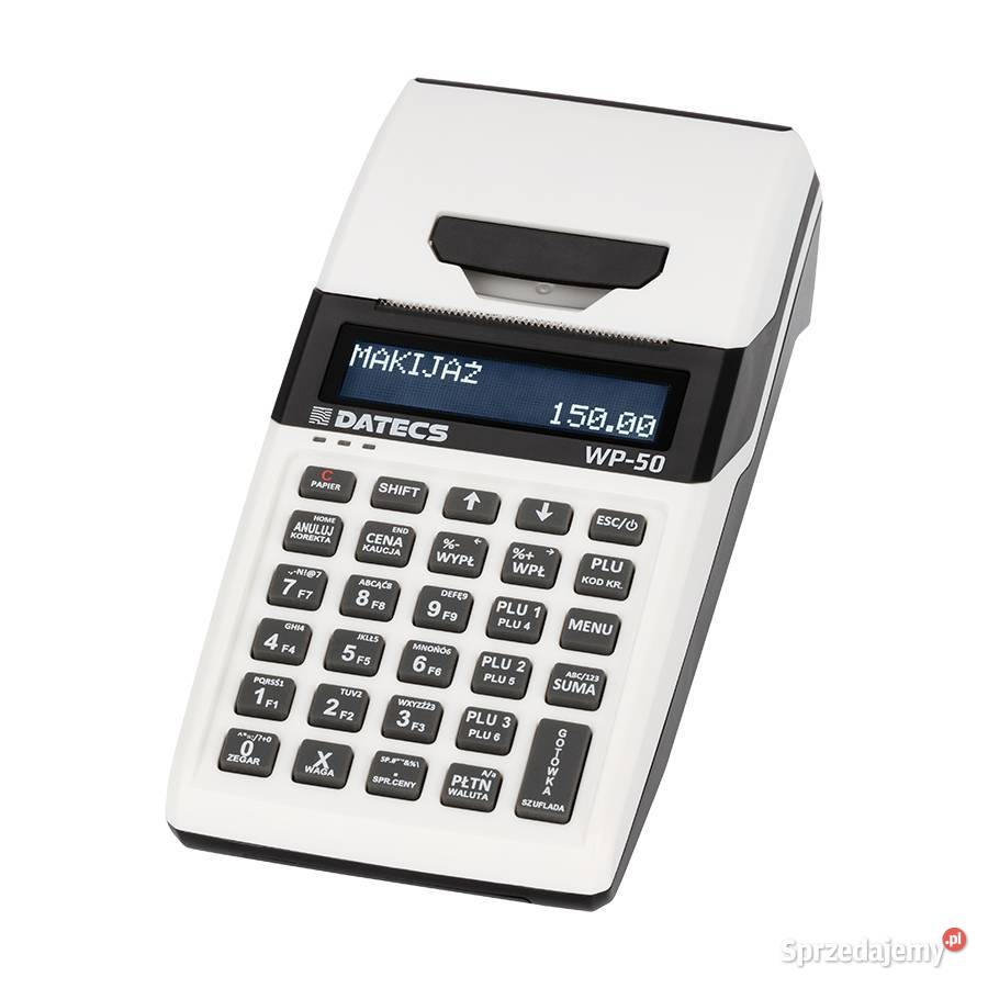 Kasa fiskalna DATECS WP50 ONLINE GPRS3 lata BCz Nowogard sprzedam